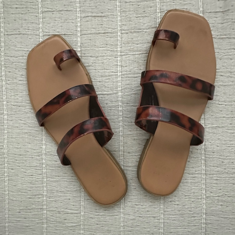 A new day Leopard print sandal